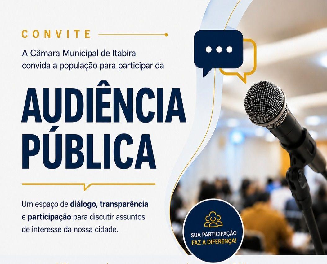 Câmara de Itabira convoca população para audiência sobre transporte coletivo