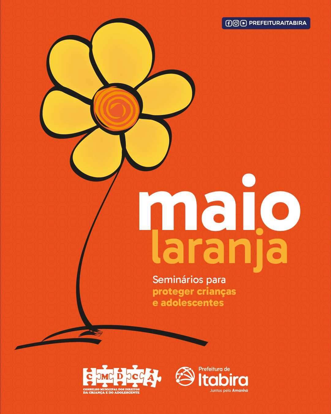 Itabira Realiza Seminários Gratuitos do Maio Laranja para Proteger Crianças dos Crimes Virtuais