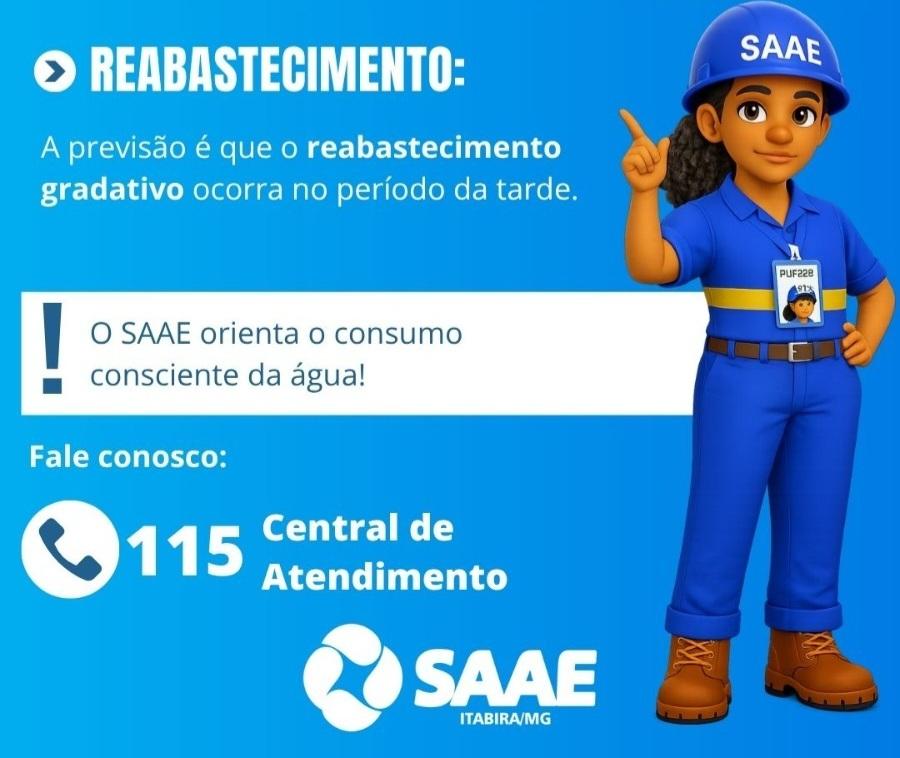 Abastecimento de água será interrompido em Ipoema na quinta-feira (25)