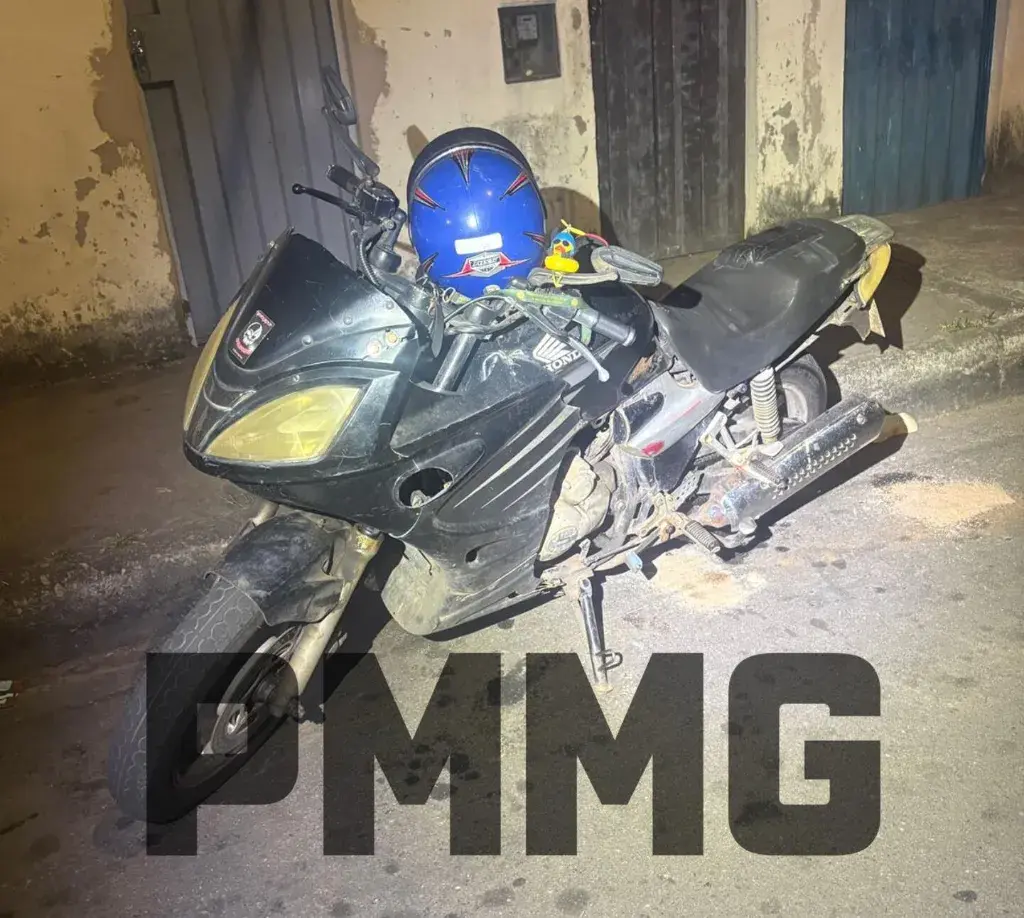 PM prende homem por adulteração em motocicleta no bairro Nossa Senhora das Oliveiras em Itabira