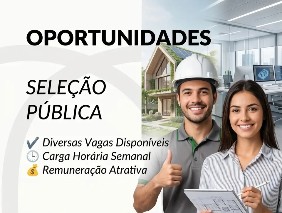 Prefeitura de João Monlevade abre seleção para três cargos e cadastro de reserva
