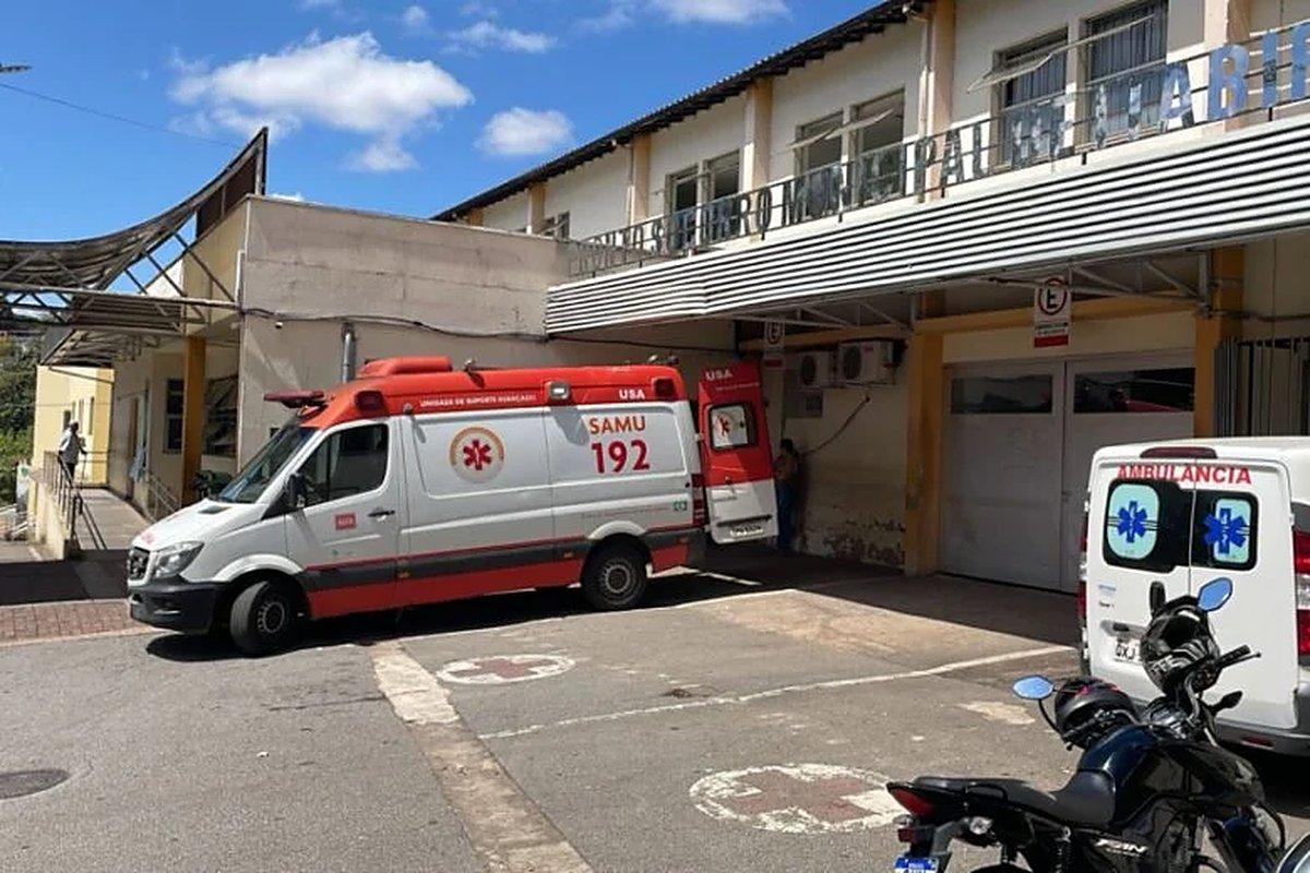 Motociclista fica gravemente ferido após acidente em Itabira