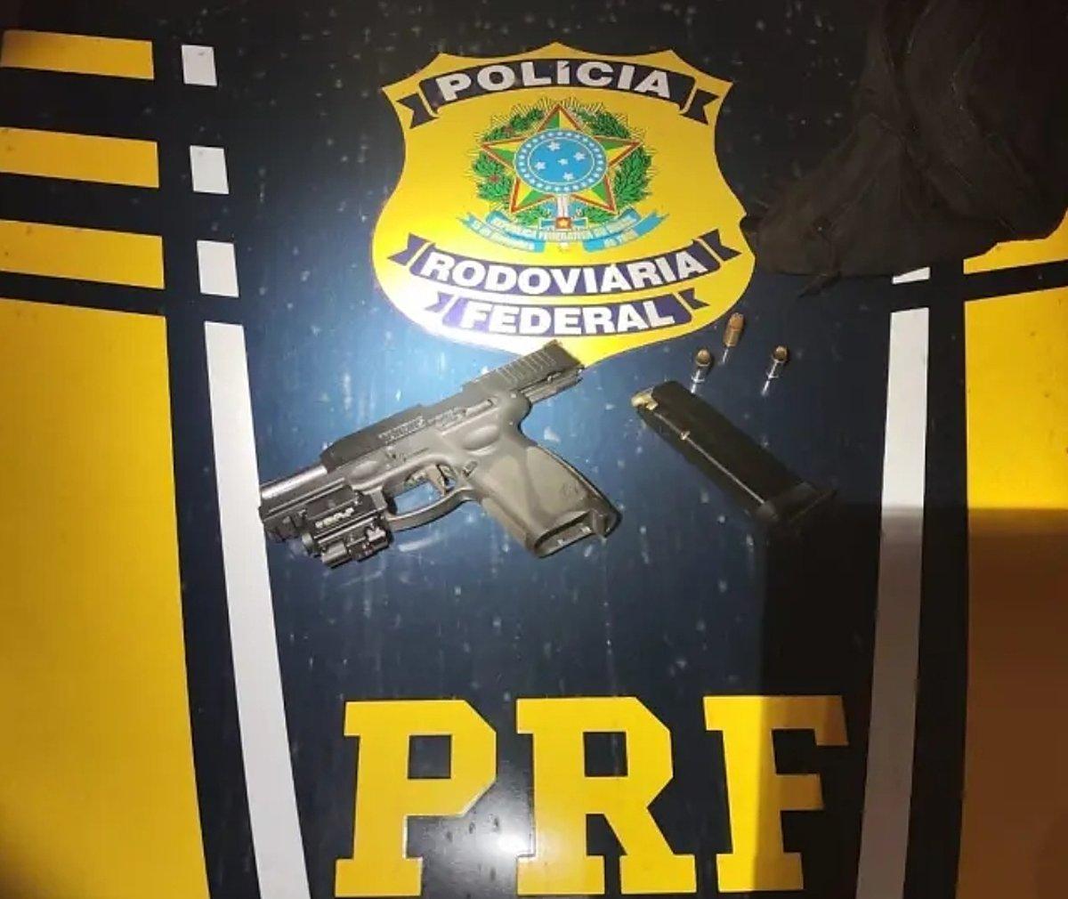 PRF prende motorista de caminhão durante fiscalização na BR-381 em Minas