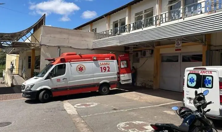 Cavalo morre após acidentes com dois carros na Avenida Li Guerra, em Itabira